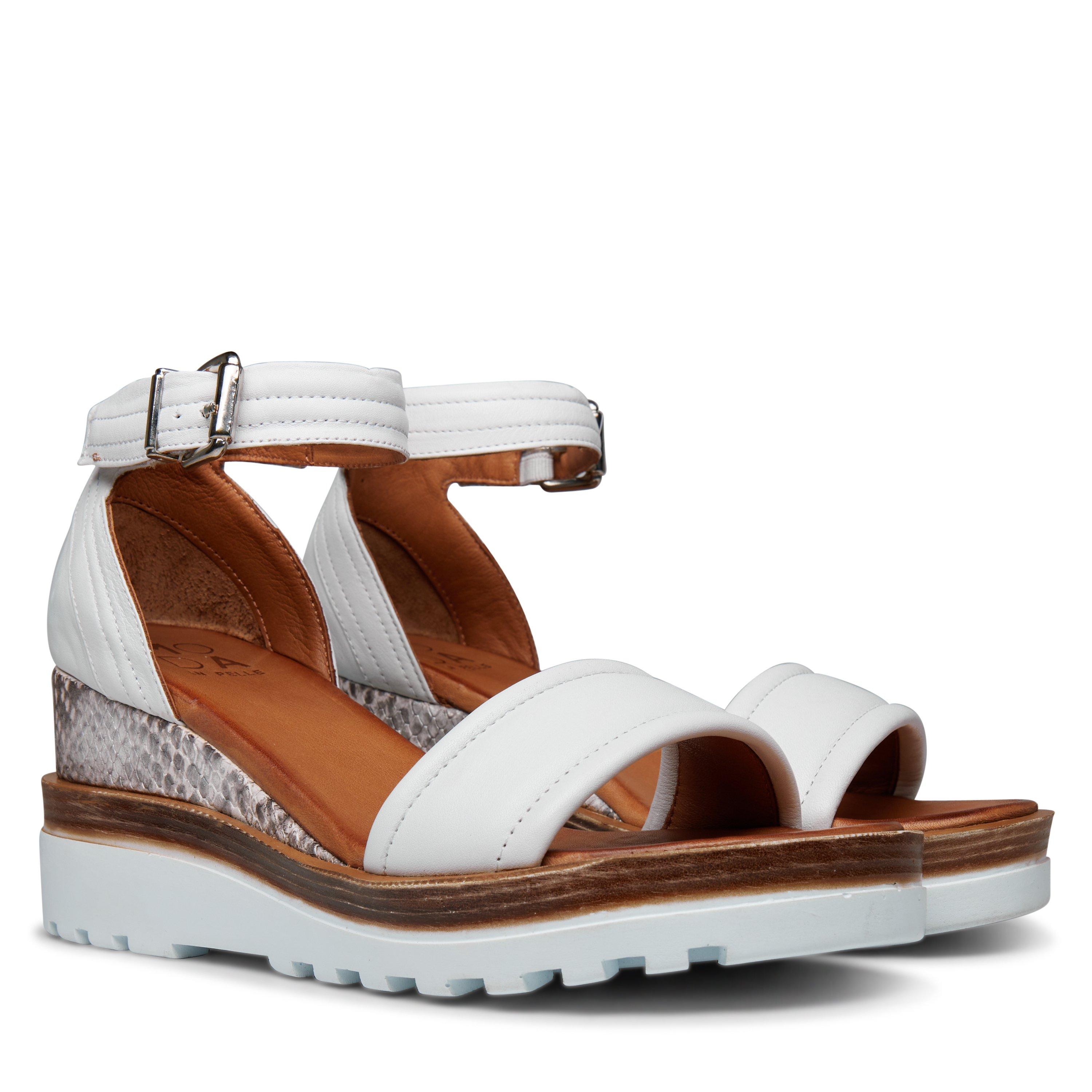 Moda in Pelle Pinche Wedge Sandals