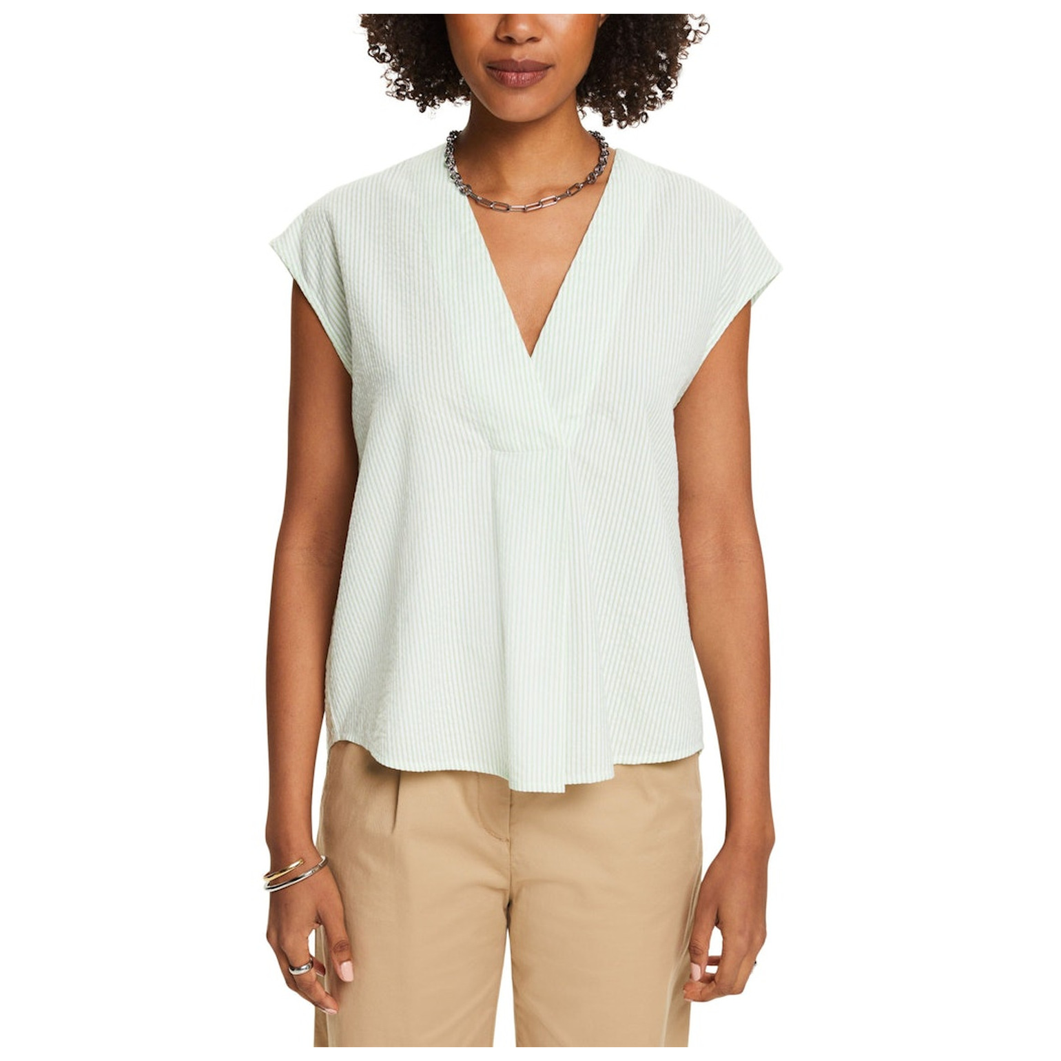 ESPRIT V neck blouse