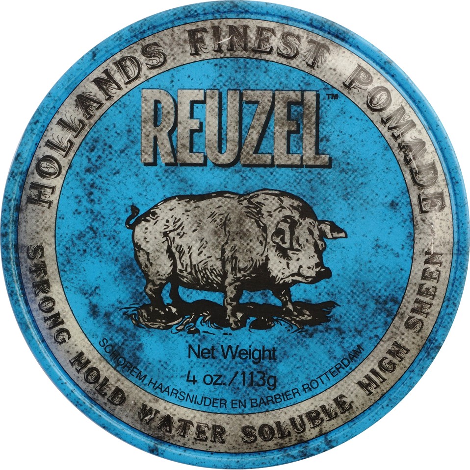 REUZEL - Blue Strong Hold Sheen Pomade 113 ml - Hårvoks