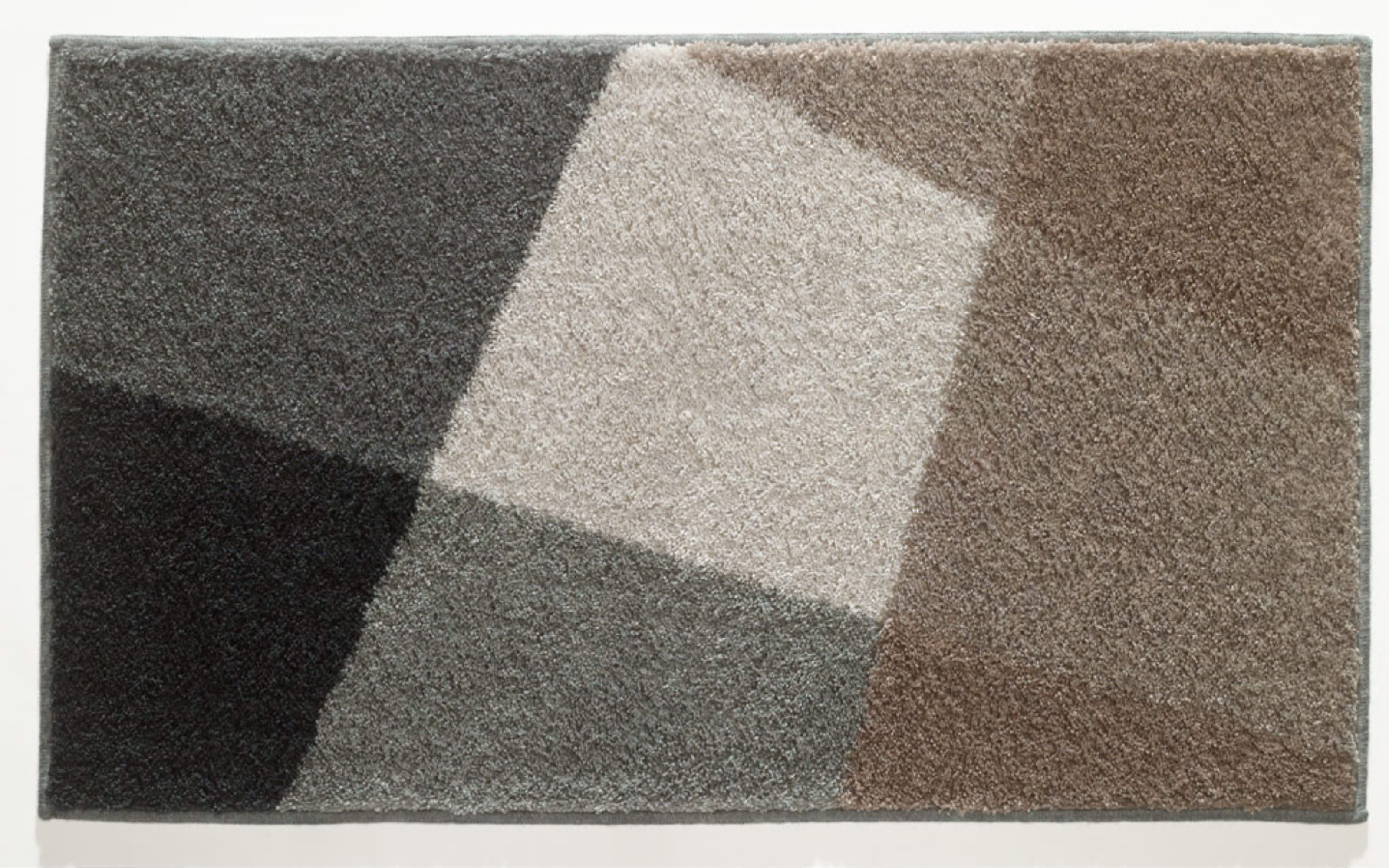 Badteppich Kendwa, taupe, 50 cm x 60 cm