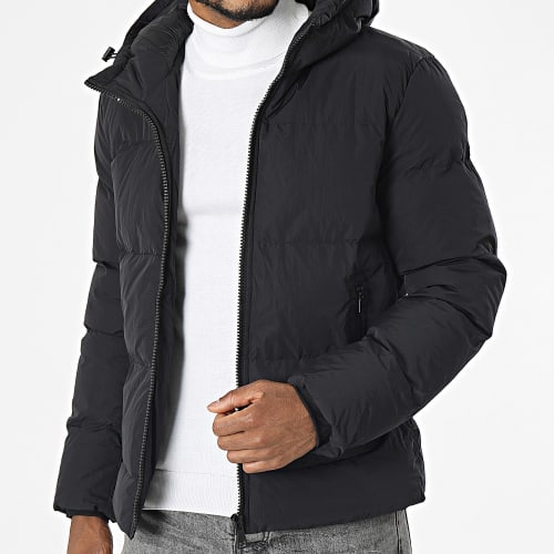 Doudoune Capuche Noir