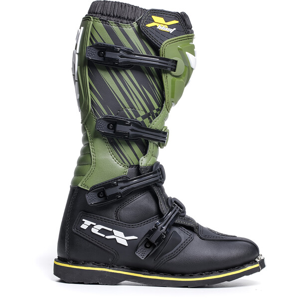 TCX - Bottes X-Blast Noir / Vert / Jaune