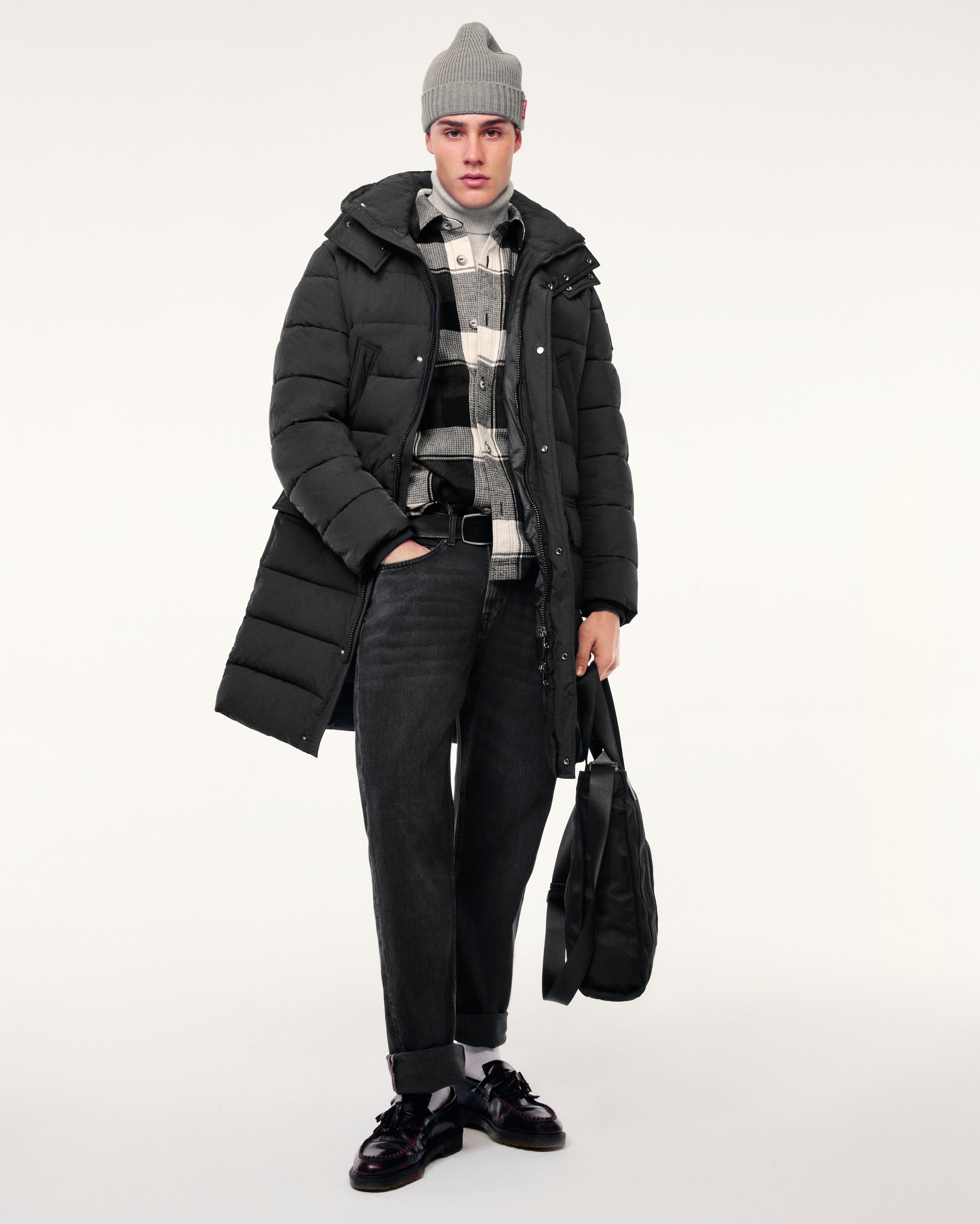 Joop Jeans Steppmantel »Larry«, mit Kapuze