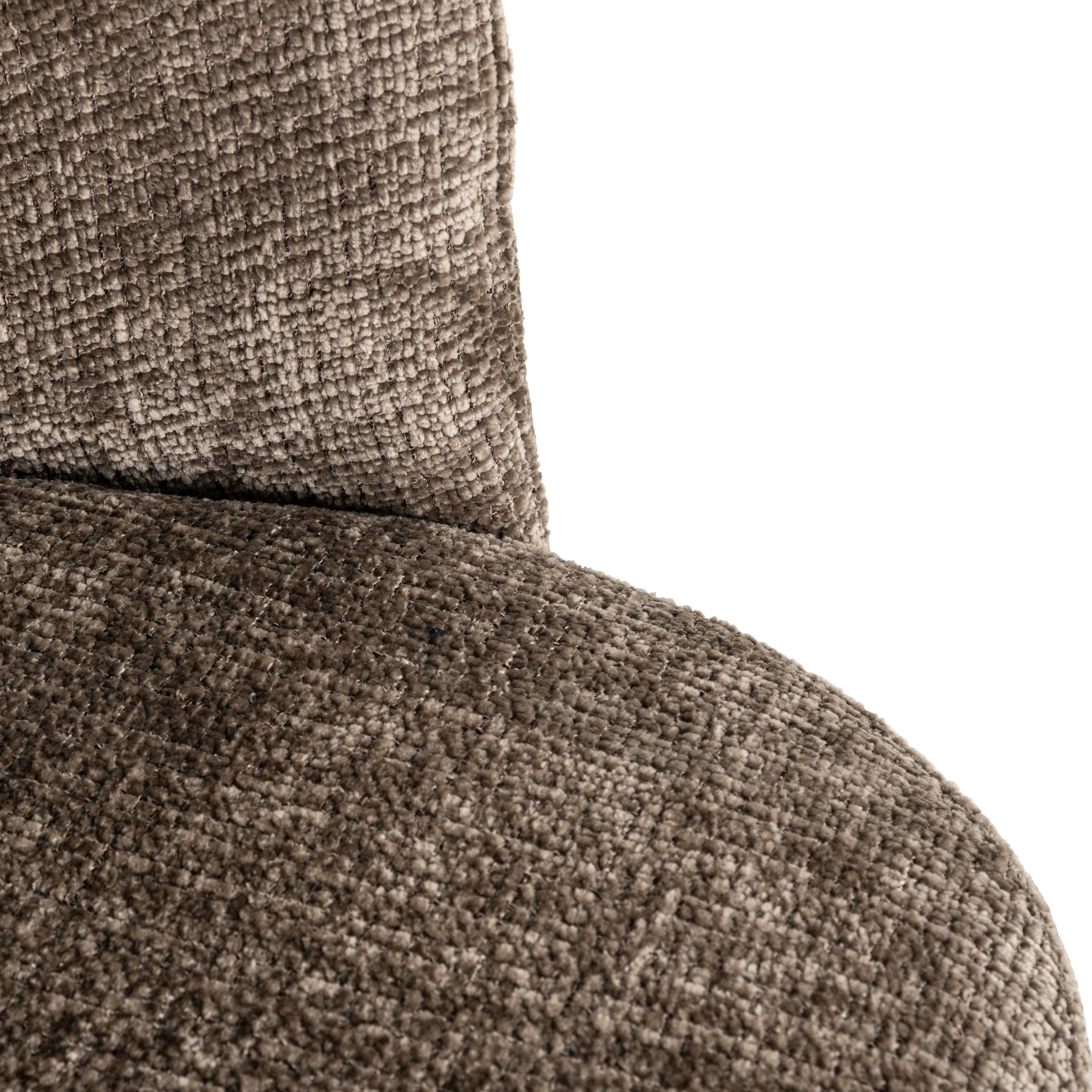 Eetkamerstoel S4754 Stone Chenille Zendaya B61 x D60 x H79 cm