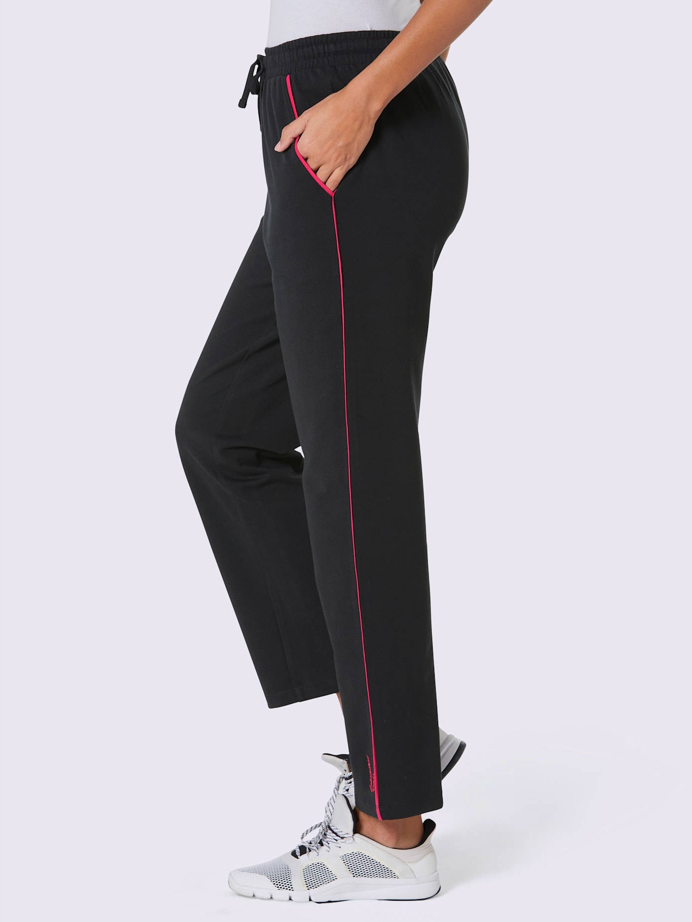 Lot de 2 pantalons coutures de séparation affinantes