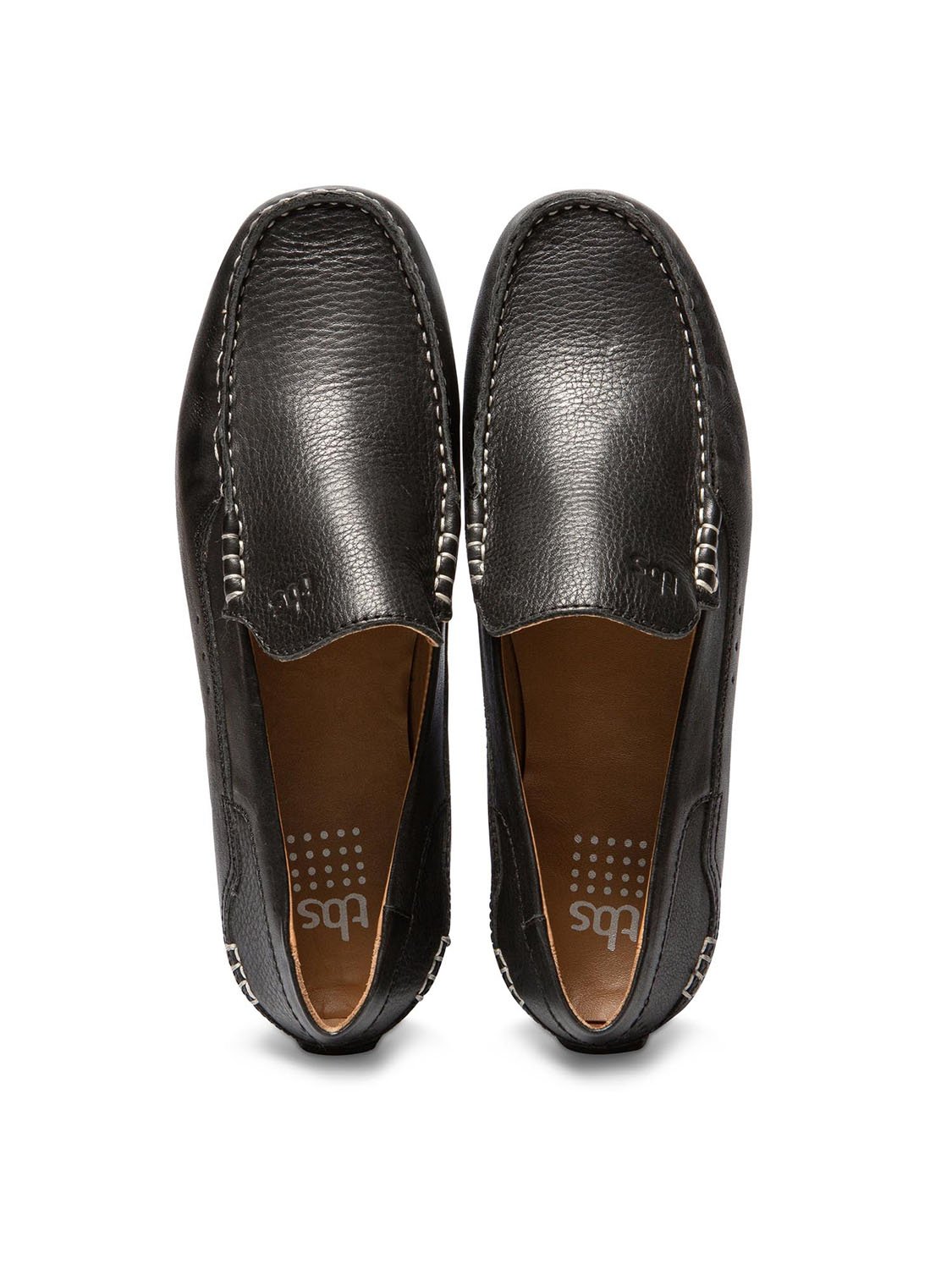 Mocassins Homme En Cuir Noir