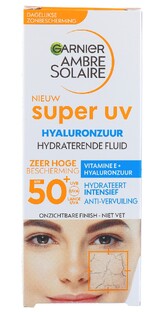 Garnier Ambre Solaire Super UV Hyaluronzuur Hydraterende Fluid SPF 50  40ML