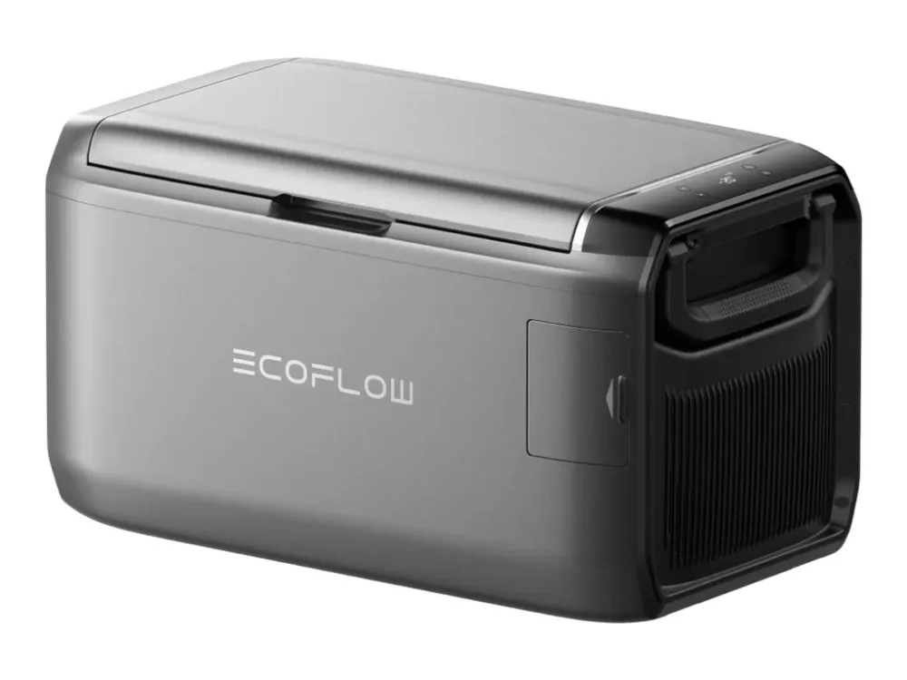 EcoFlow GLACIER Classic 55L - Transportabelt køleskab/fryser - bærbar - Wi-Fi - udendørs - bredde: 70.6 cm - dybde: 46.6 cm - højde: 48 cm - 55 liter
