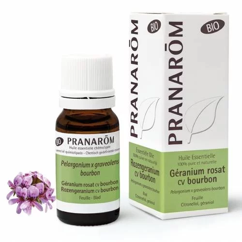 Géranium rosat cv bourbon  bio- 10 ml
