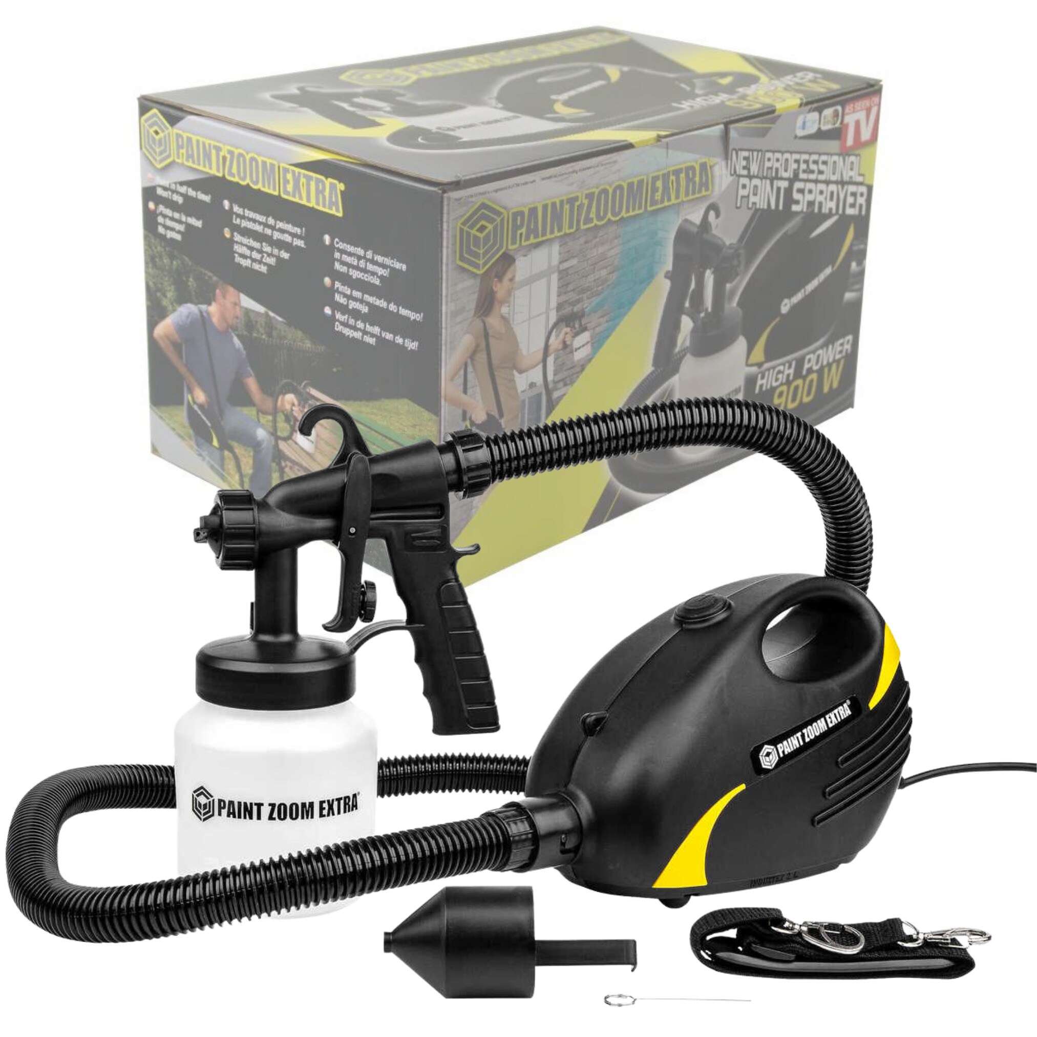 Best Direct® Farbsprühsystem, Farbsprühpistole, Farbsprühgerät Paint Zoom Extra