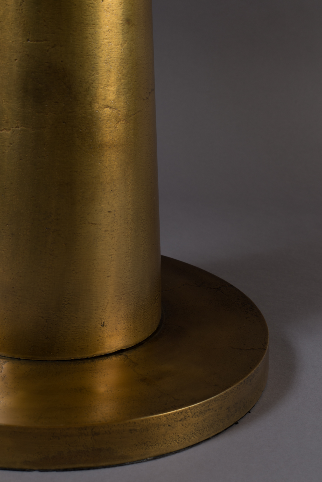 Bijzettafel Brute brass