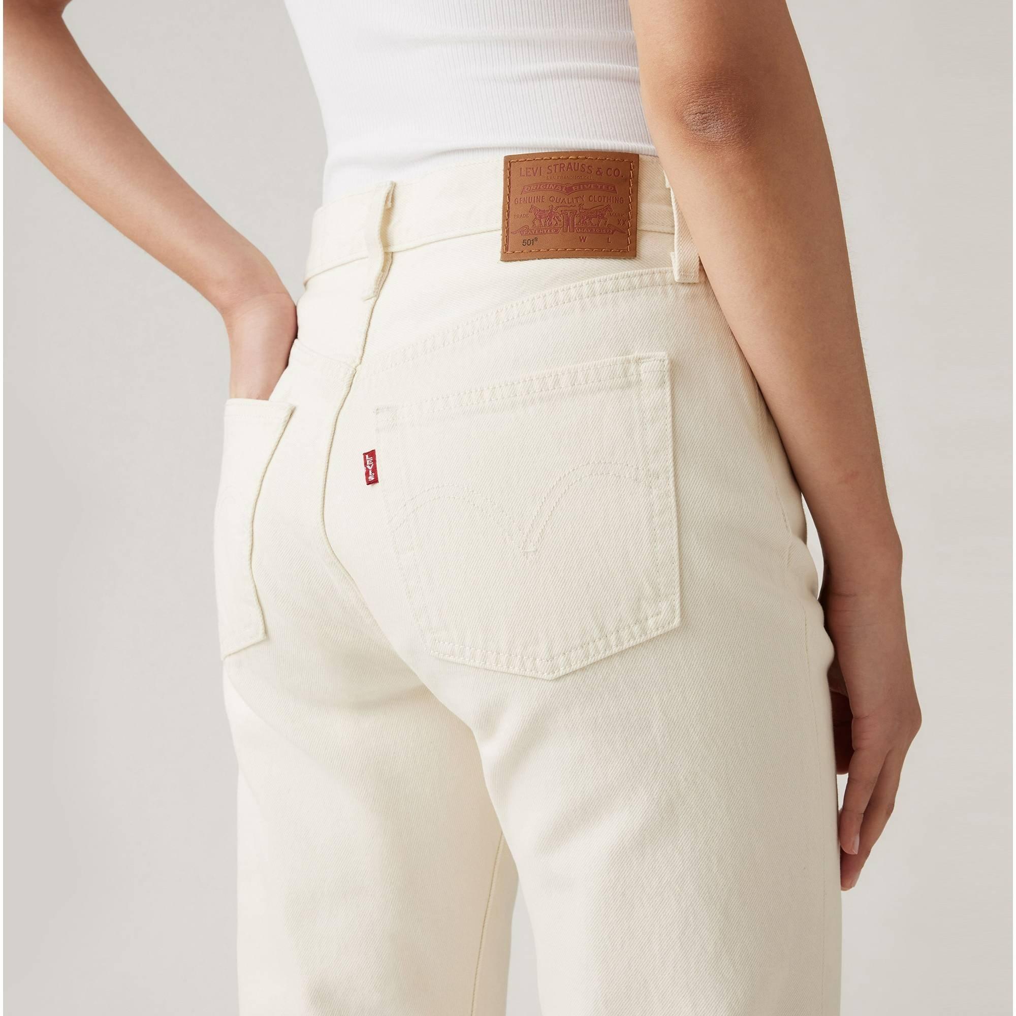 Levis 501 Cropped Jeans