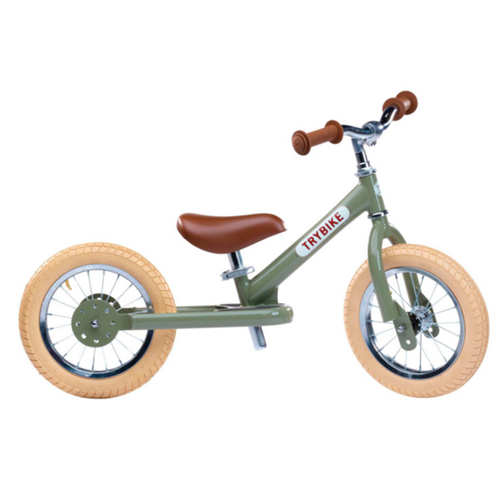 Køb Trybike in Steel 2 Wheels Vintage Green