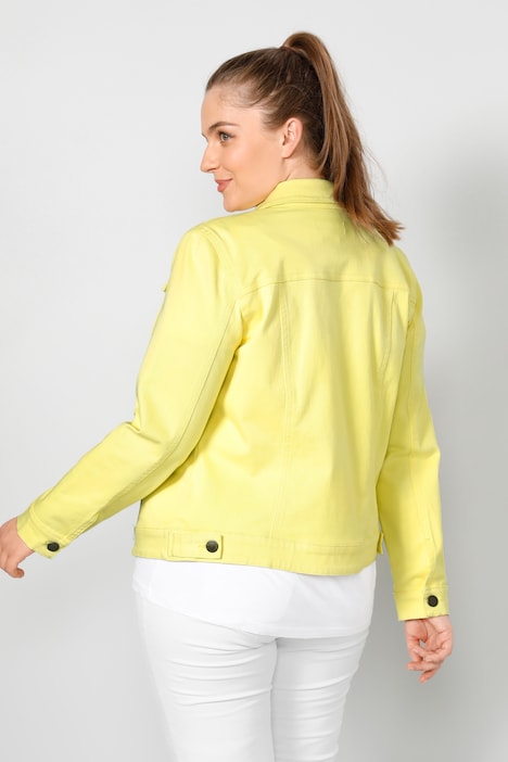 Jeansjacke, Straight Fit, Colordenim, Hemdkragen, Langarm