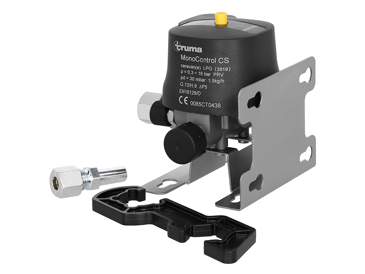 Truma MonoControl CS 1 gasfles - flexibele montage