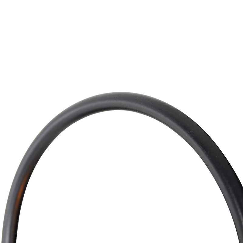 Oosterse wandlamp zwart met goud - Vadi