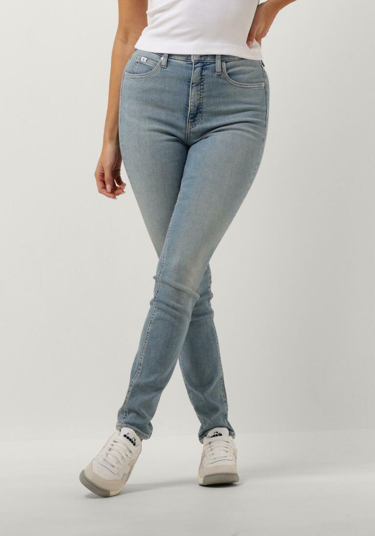 CALVIN KLEIN blauwe calvin klein skinny jeans high rise skinny