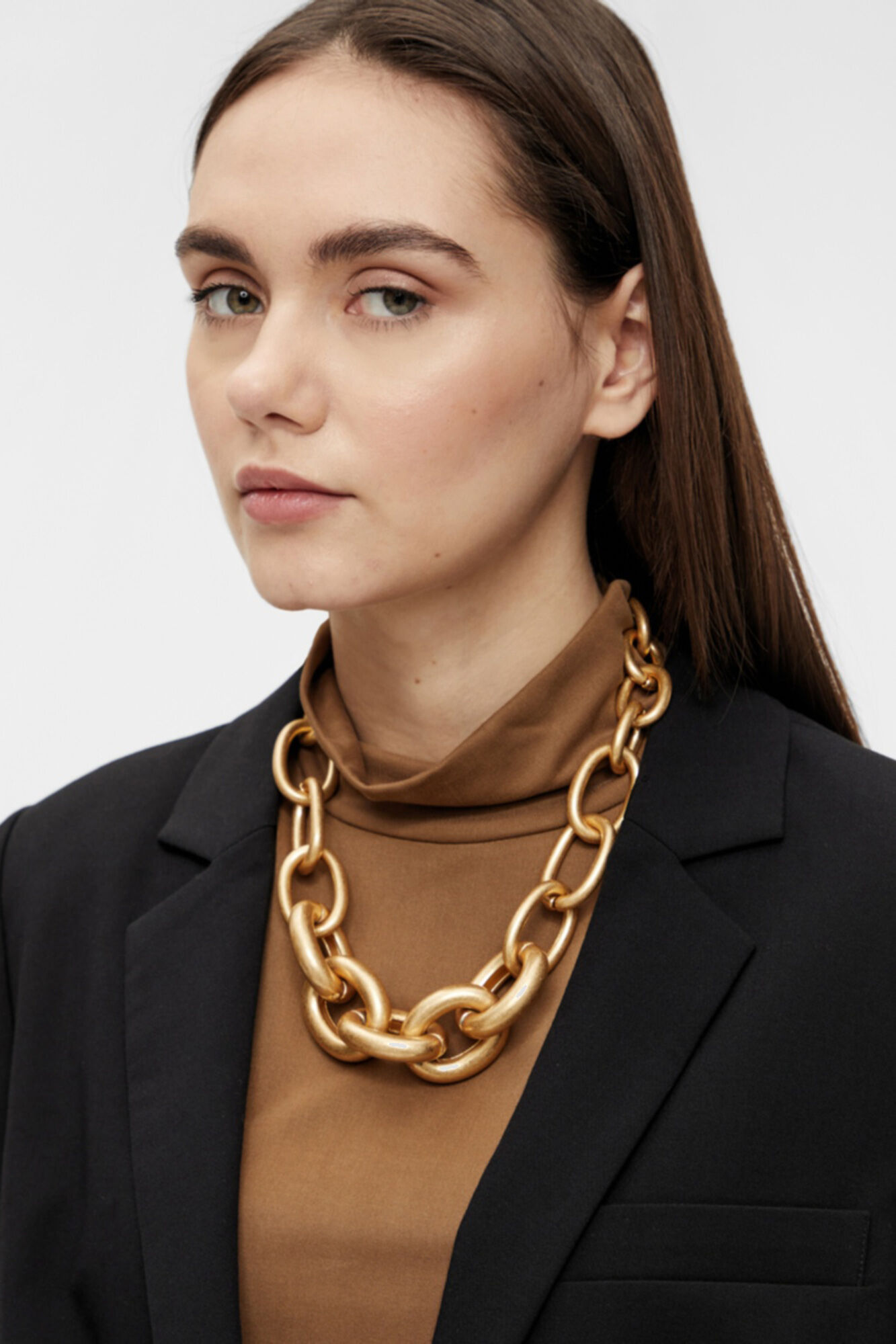 Blazer corte regular - Preto