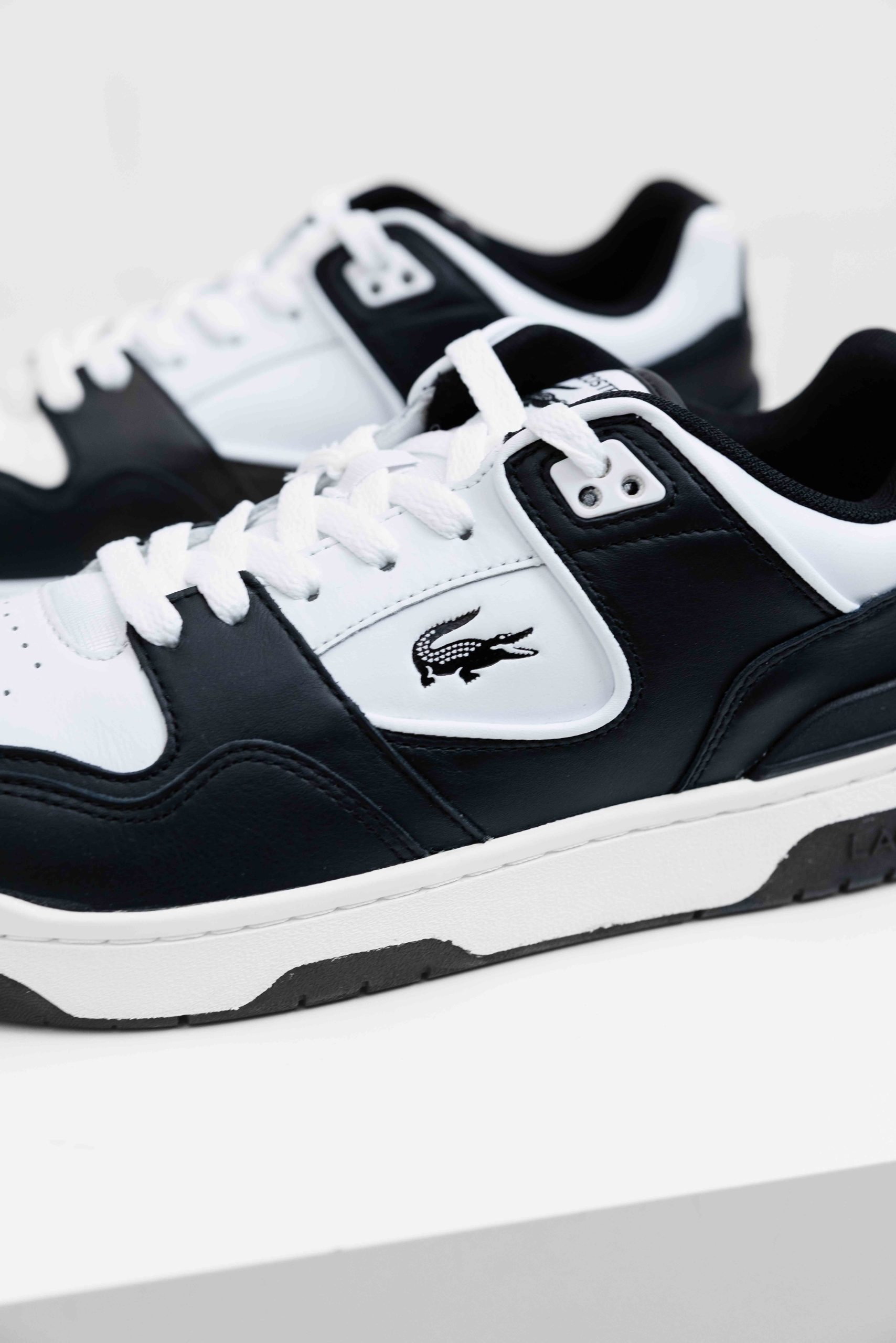 Lacoste Courtcage Set 126 Sneakers Heren Wit/Zwart
