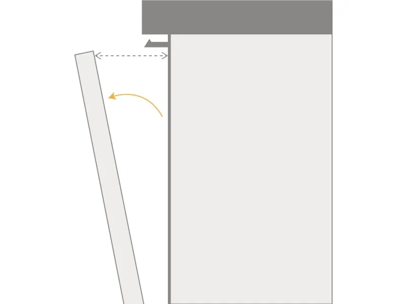 WHIRLPOOL WIO3O26PL - Opvaskemaskine - Hvid