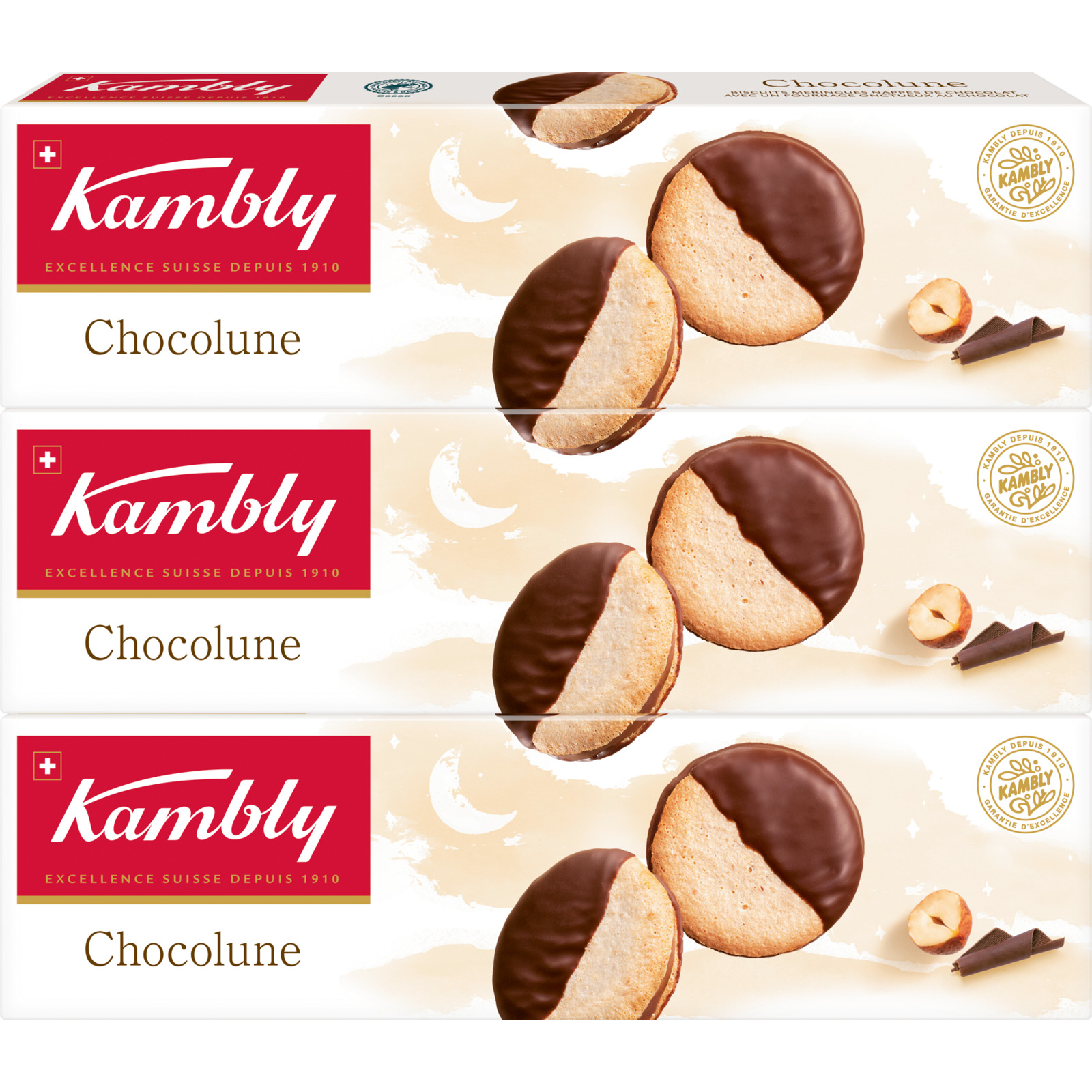 Kambly Chocolune 3 x 100 g