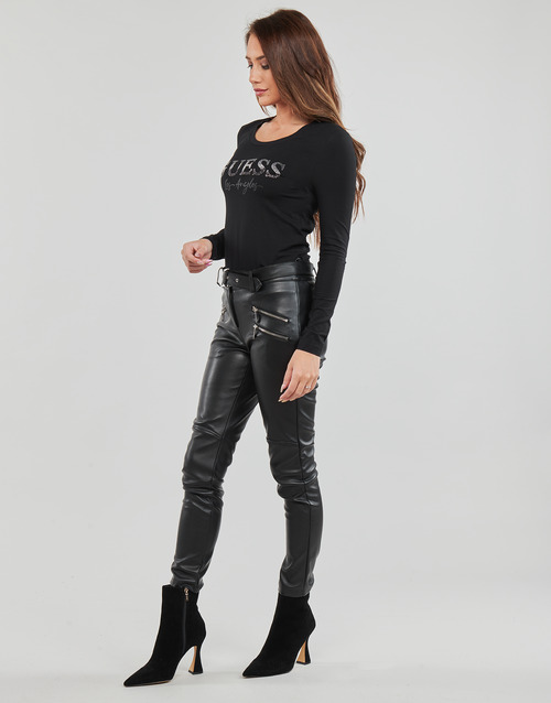 Guess - LS VN LOGO MICRO - Noir