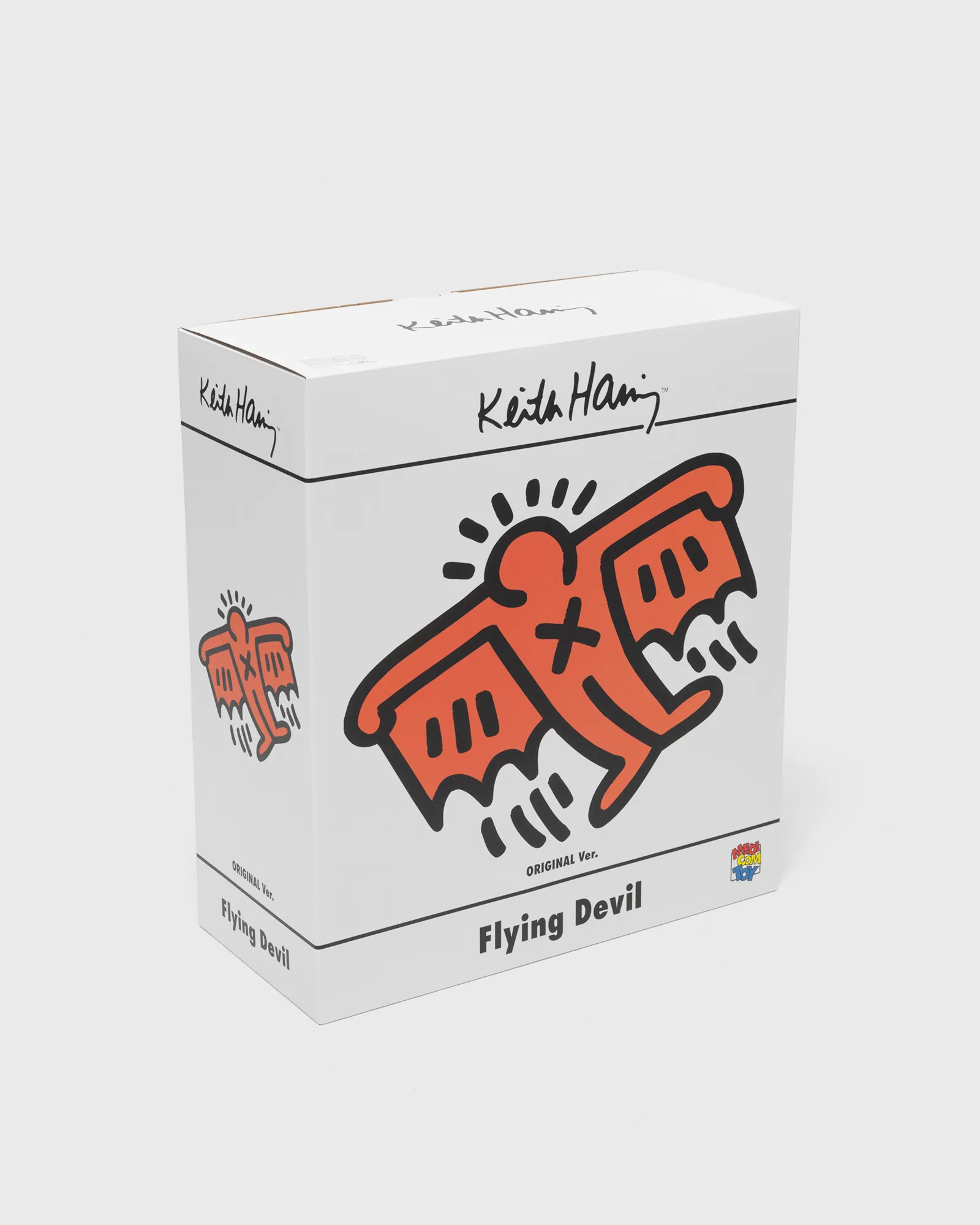 MEDICOM KEITH HARING FLYING DEVIL STATUE ORIGINAL