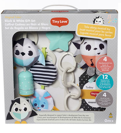 Tiny Love Gave?ske - Blåck & White - 20 Dele - Magical Tales