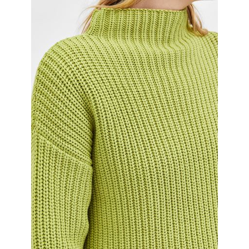 Selected Femme Selma Striktrøje, Dark Citron, L