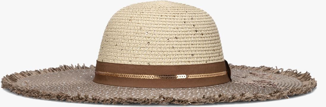 LIU JO beige liu jo hoed sequins hat