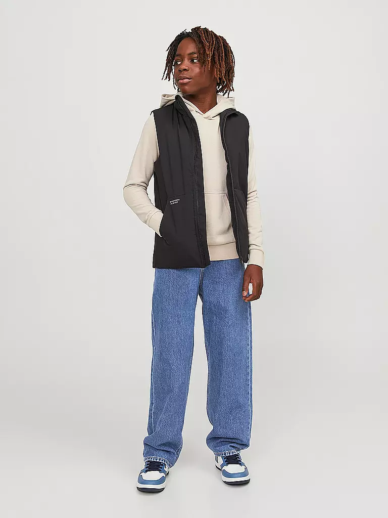 JACK & JONES Jungen Jeans Baggy Fit JJIALEX blau