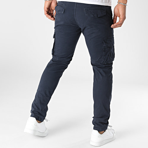 Pantalon Cargo Bleu Marine