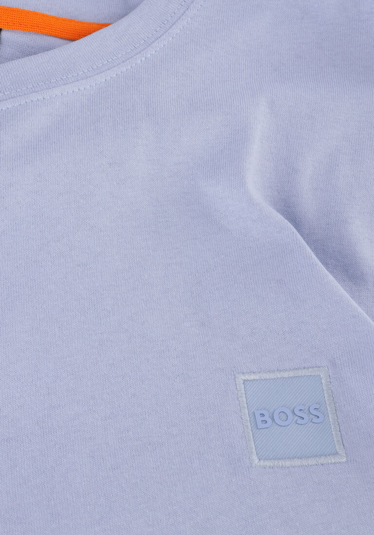 BOSS lichtblauwe boss t-shirt tales