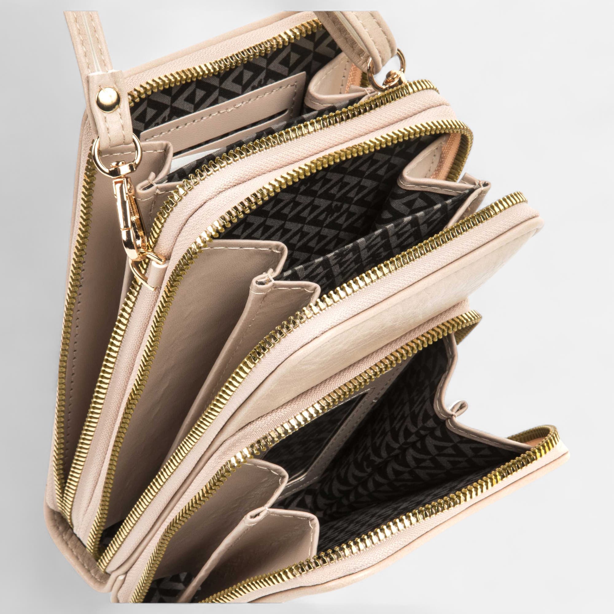 Pochette pour téléphone ecru
