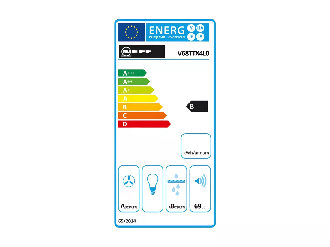 PLAQUE ASPIRANTE GRANDE NEFF V68TTX4L0