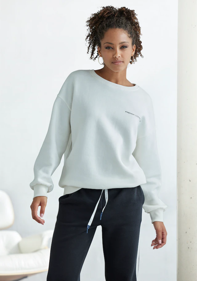 French Connection Sweatshirt , mit Schriftzug auf dem Rücken