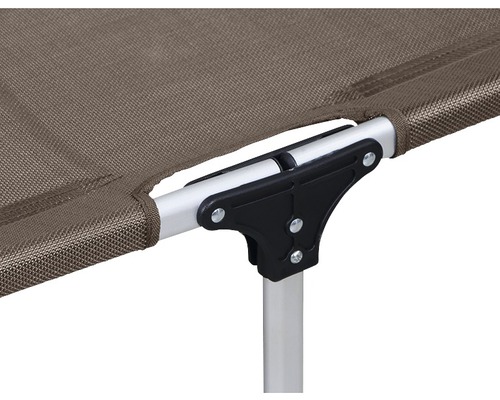 Siena Garden Sole ligstoel, beige stof