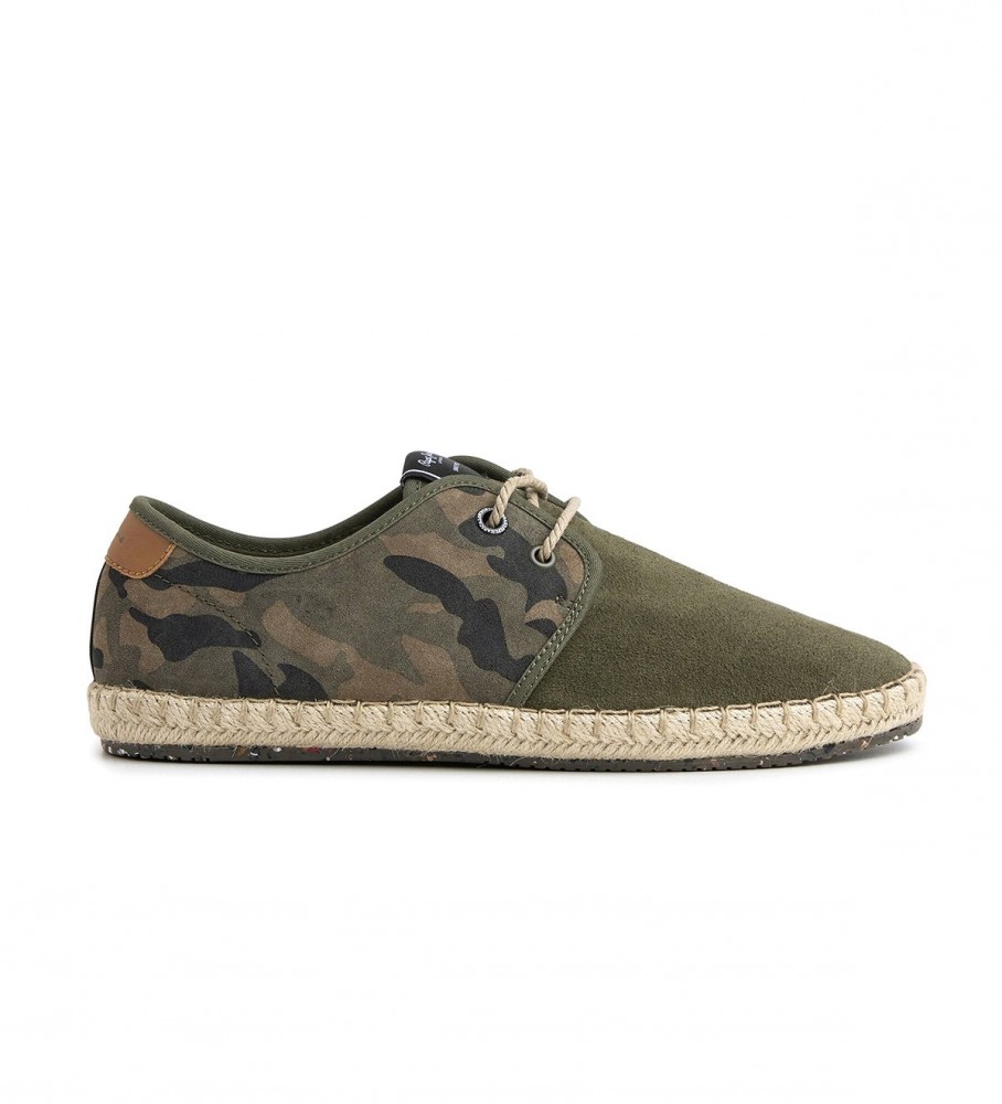 Tênis Pepe Jeans Blucher Tourist Classic de couro verde