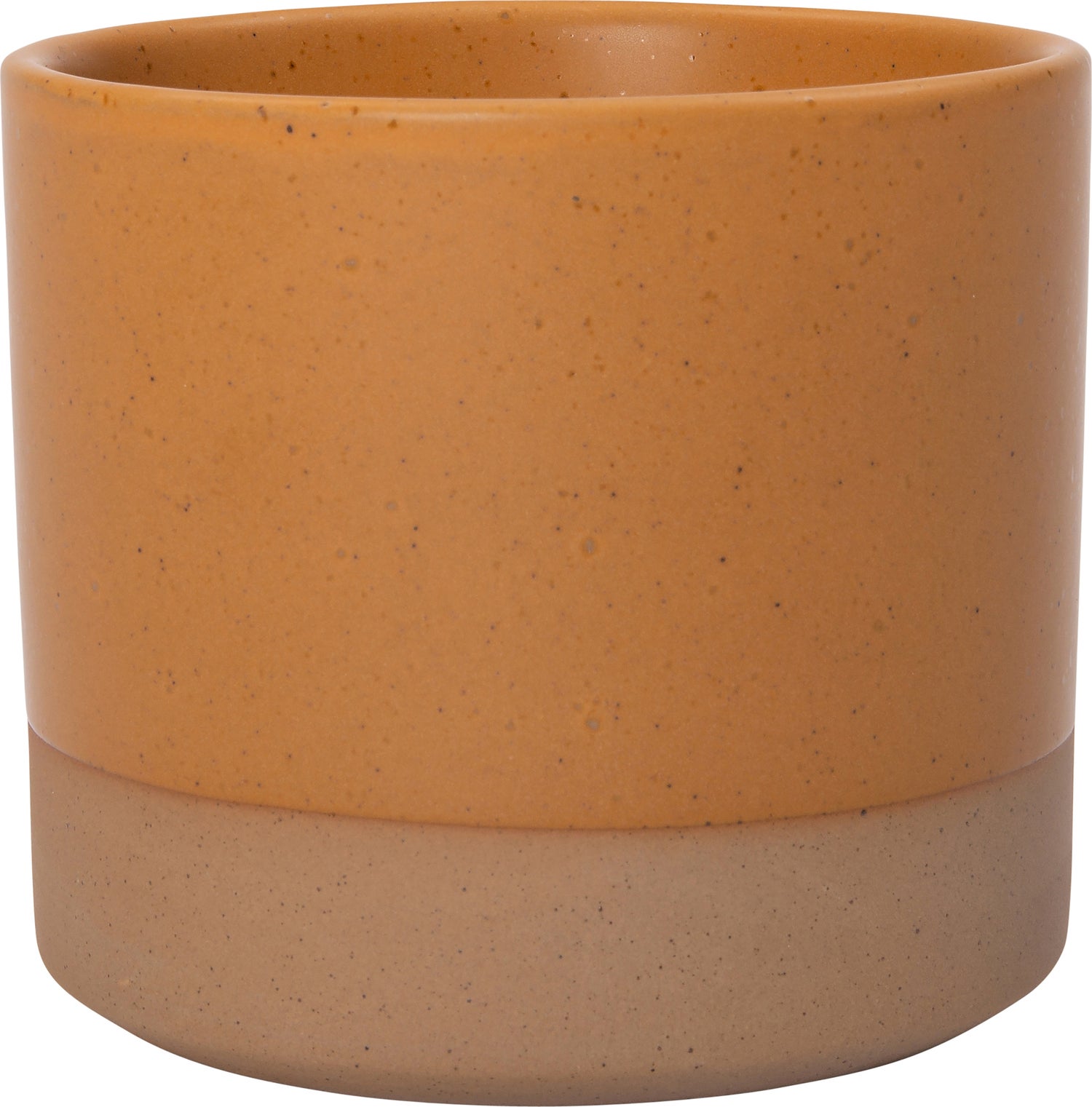 Intratuin bloempot Dean geel D 11 H 9,5 cm