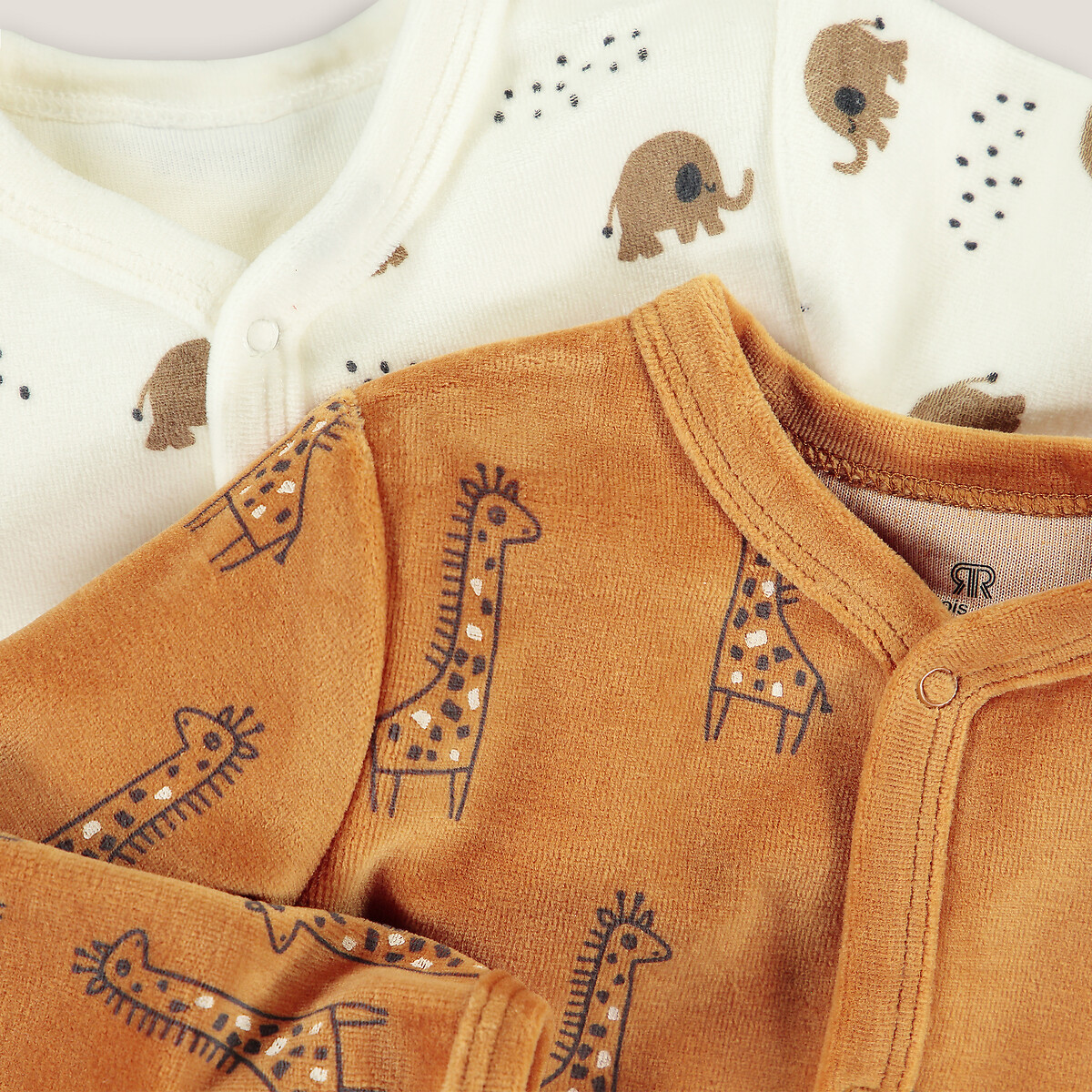 LA REDOUTE COLLECTIONS<br>Conjunto de 2 pijamas em fluweel