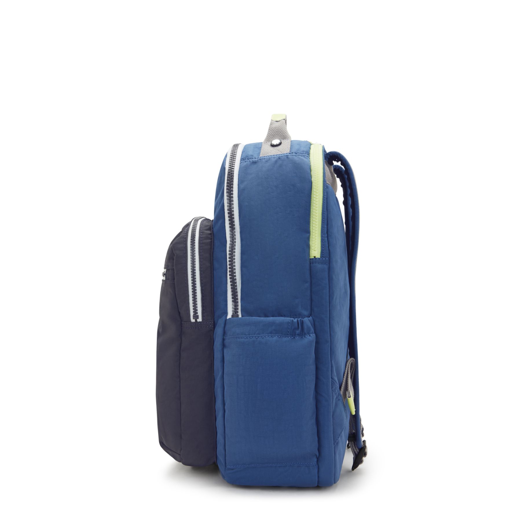 SEOUL LAP Grand sac à dos avec compartiment séparé pour ordinateur portable - Fantasy Blue Block