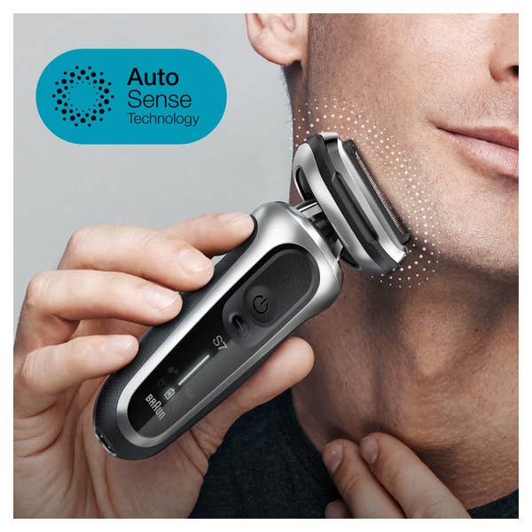 Braun Series 7 71-S4200cs Elektrorasierer mit Präzisionstrimmer, Ladestation