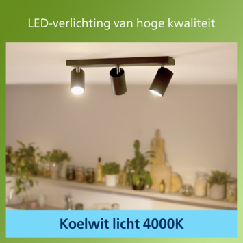 Philips ultra efficient LED GU10 spot 50W 4000K