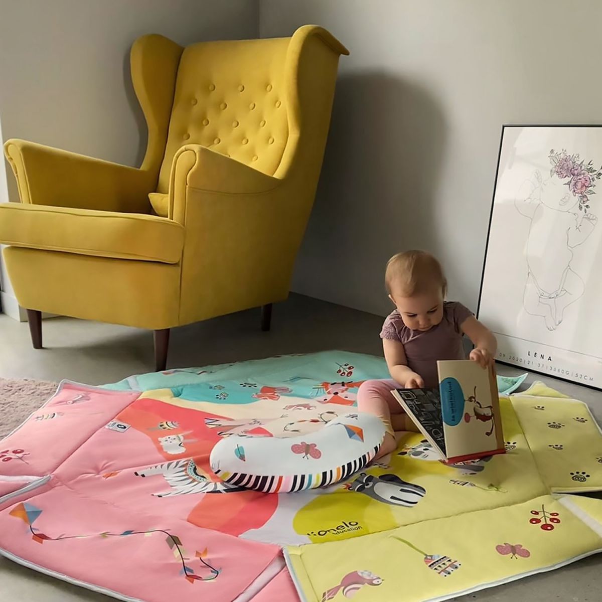 Tapis d'éveil- Jenny Multicolore
