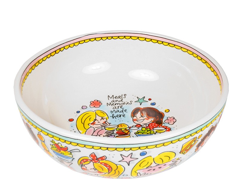 Schaal diep 24 cm Salade
