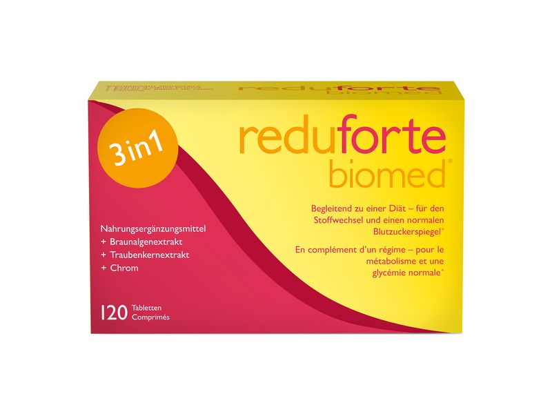 Biomed Reduforte 120 Tabletten Tabletten zur Kalorienreduzierung und Gewichtskontrolle