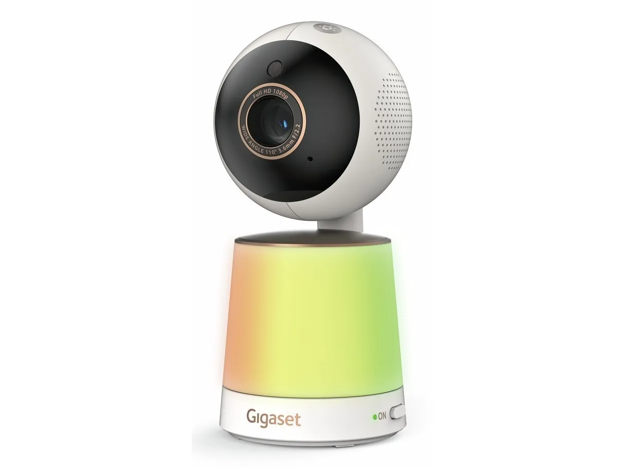 Gigaset BABY 500 Video, 300 m, 60 min., 50 m, 300 m, Hvid, LCD
