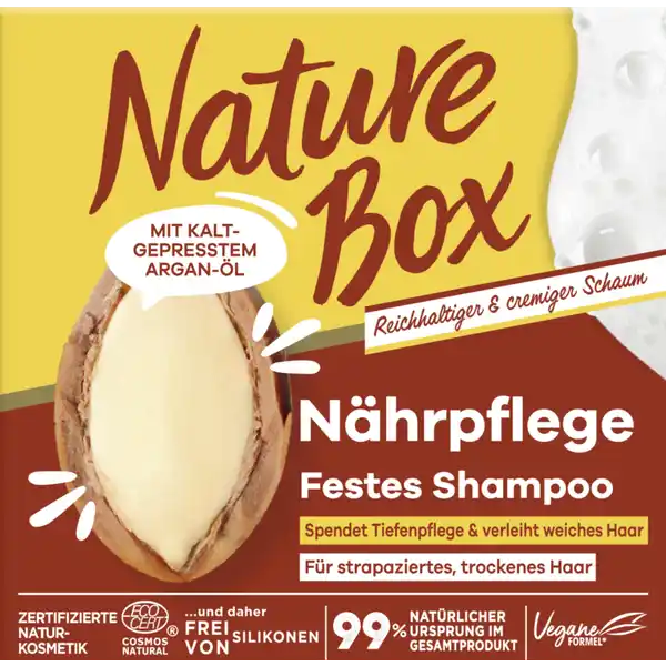 Nährpflege Fest-Shampoo mit Argan-Öl