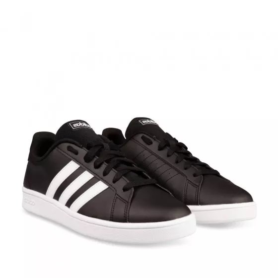 Baskets NOIRES ADIDAS Grand Court Base