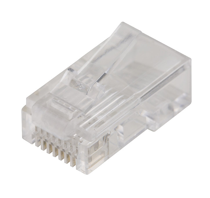 Fiche RJ45 mâle à câbler Blyss, lot de 4
